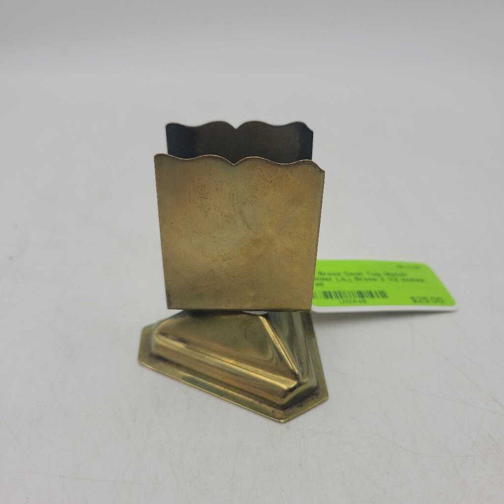Brass Desk Top Match Holder (JL)
