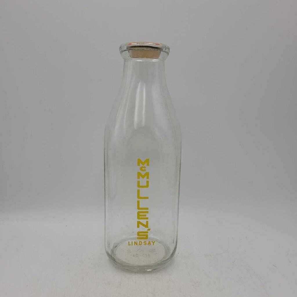 McMullens Lindsay milk bottle (JAS)