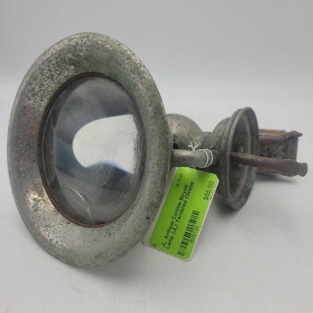 Antique Carbide Bicycle Lamp (JL)