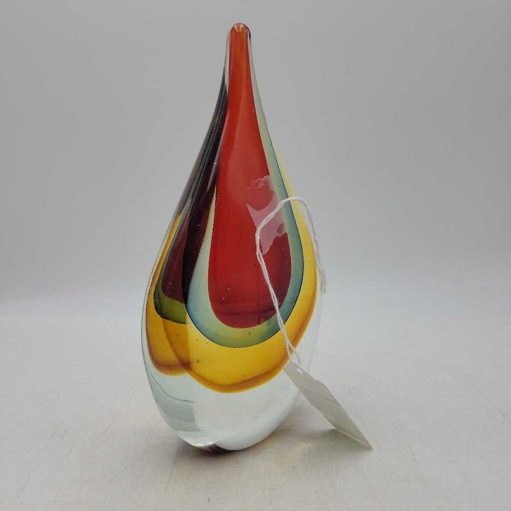 Unique MCM Art Glass paperweight (DEB)