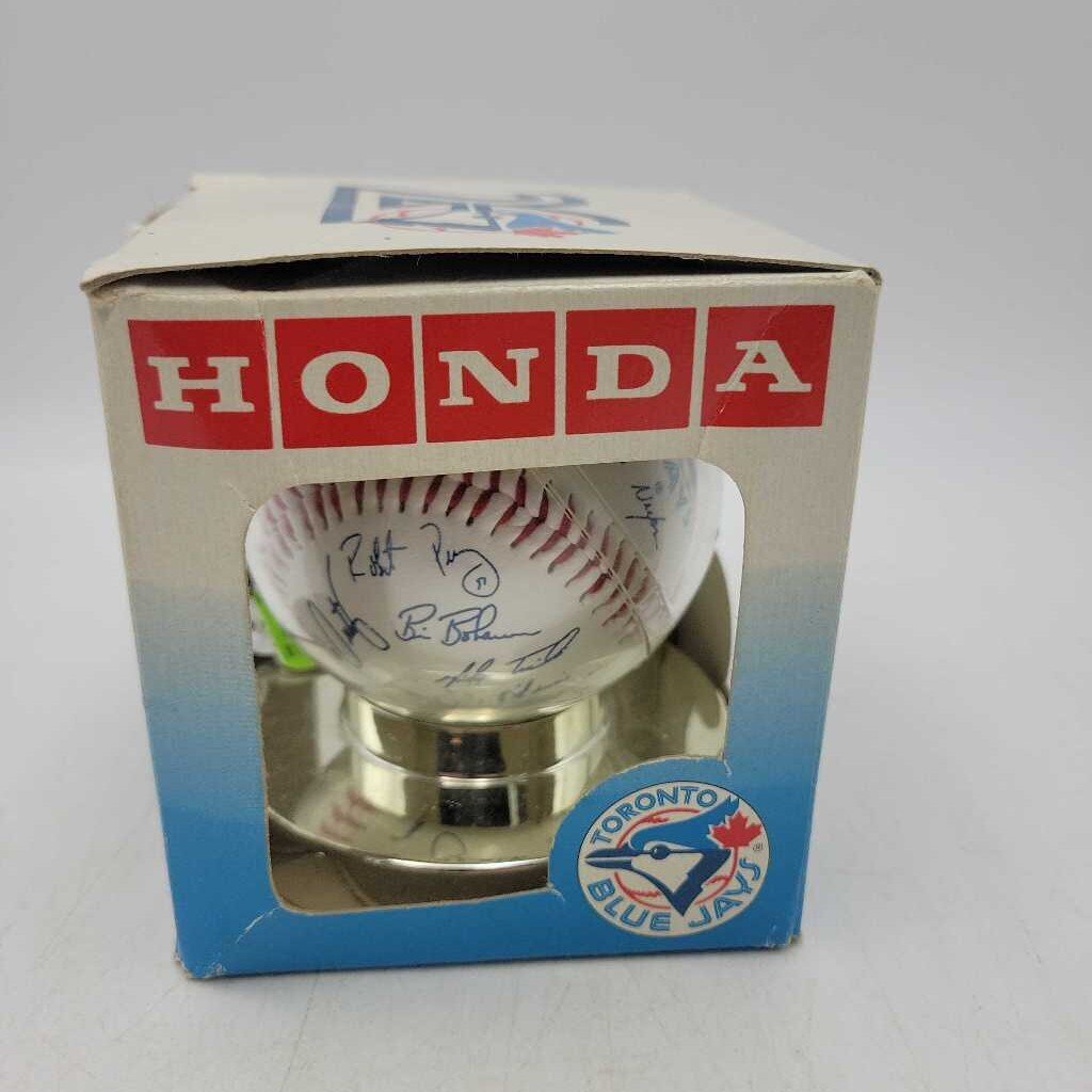 1997 Blue Jays 20th Anniversary Honda Baseball (NS)