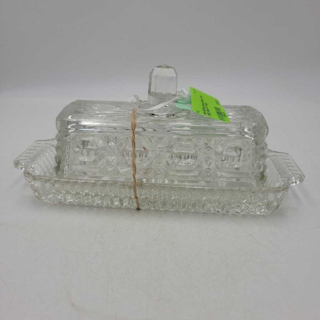 MCM press glass Dish (TRE)