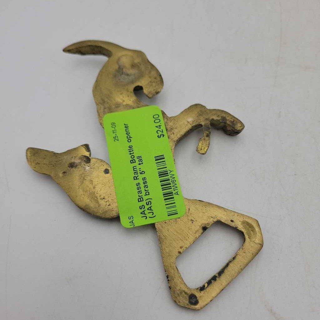 Brass Ram Bottle opener (JAS)