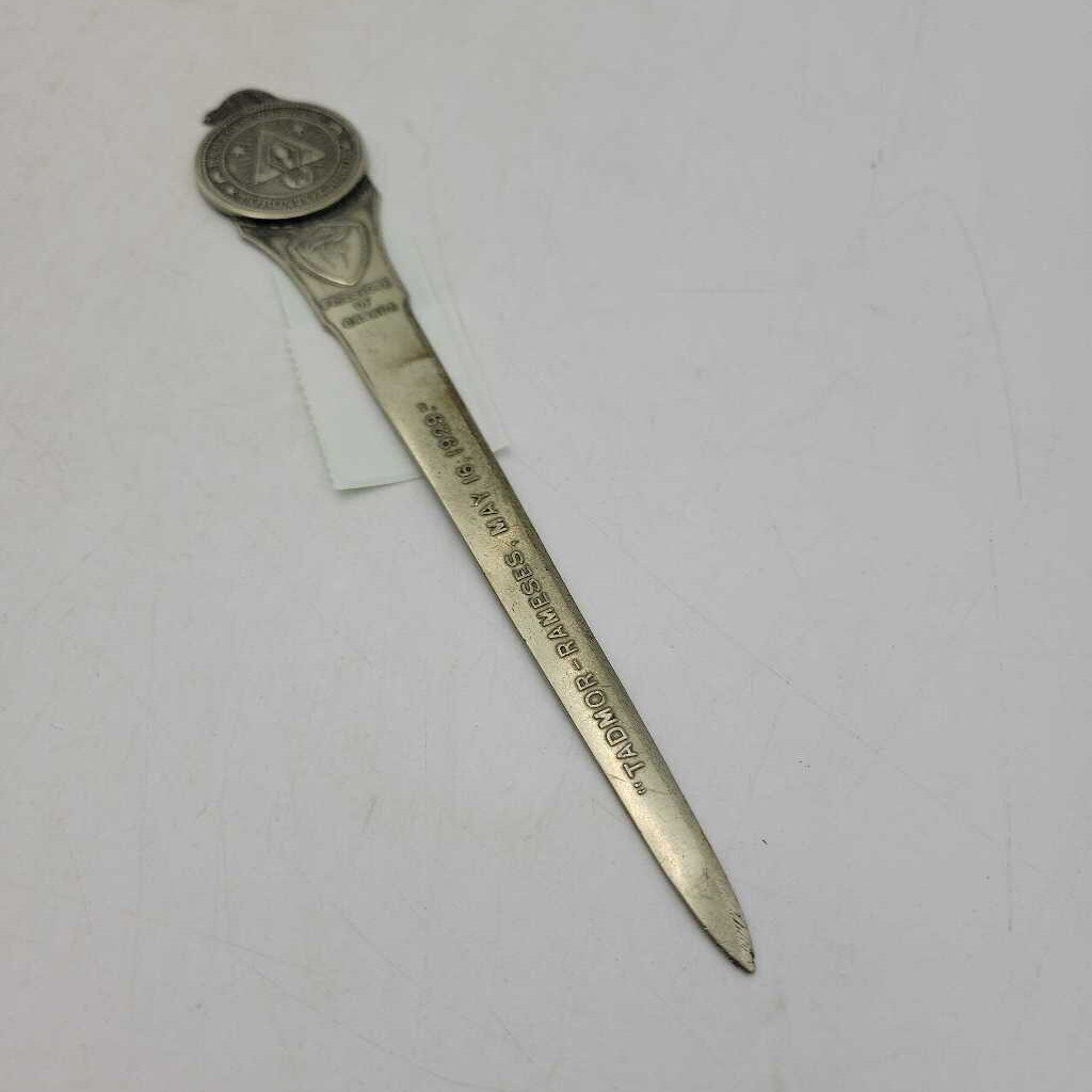 Birks Firestone Beaver Letter Opener (JAS)