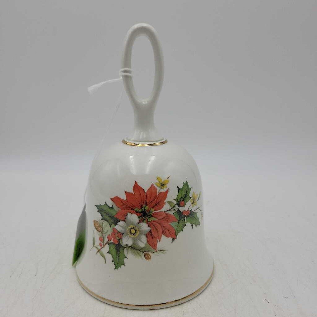 Sadler Christmas Dinner Bell, Made in England SCCD0009