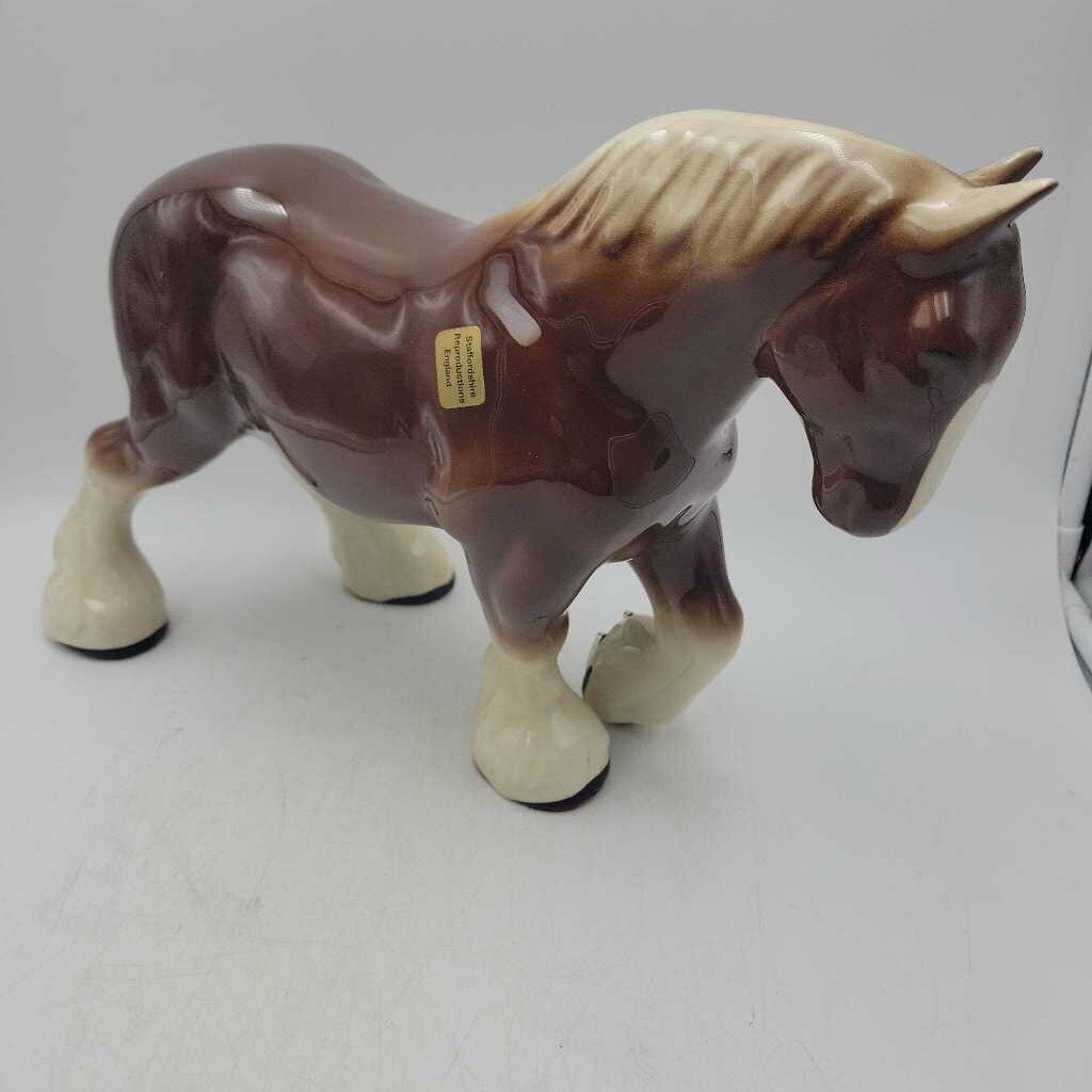 Clydesdale Gelding, Staffordshire Reproduction England (TWS)