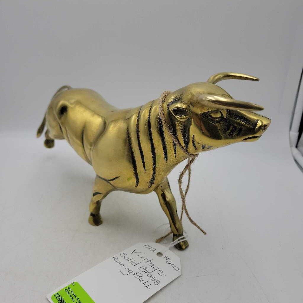 Brass Running Bull (M2) #200