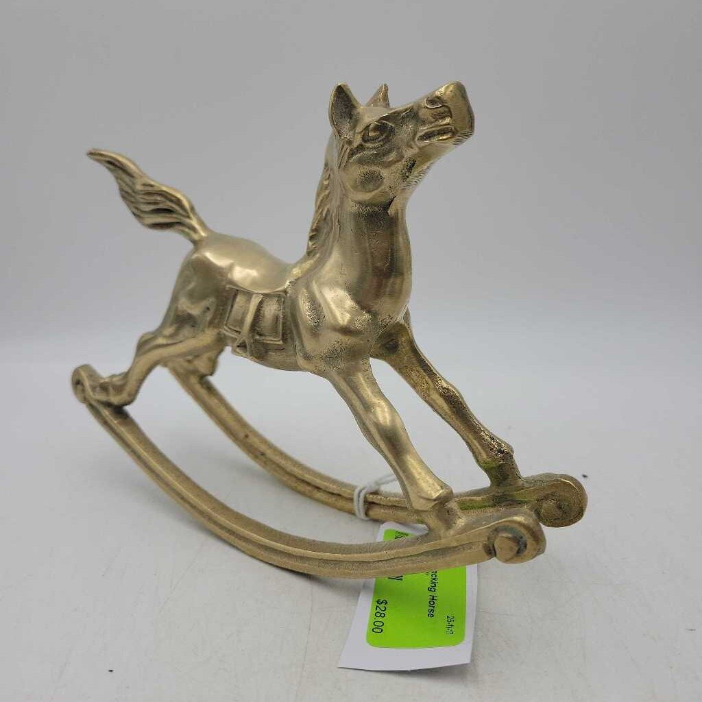 Brass Rocking Horse (LOR)