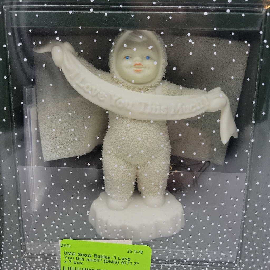 Snow Babies "I Love You this much" (DMG) 0771