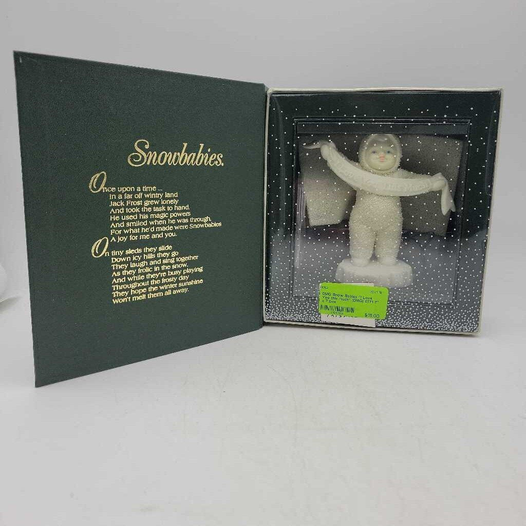 Snow Babies "I Love You this much" (DMG) 0771