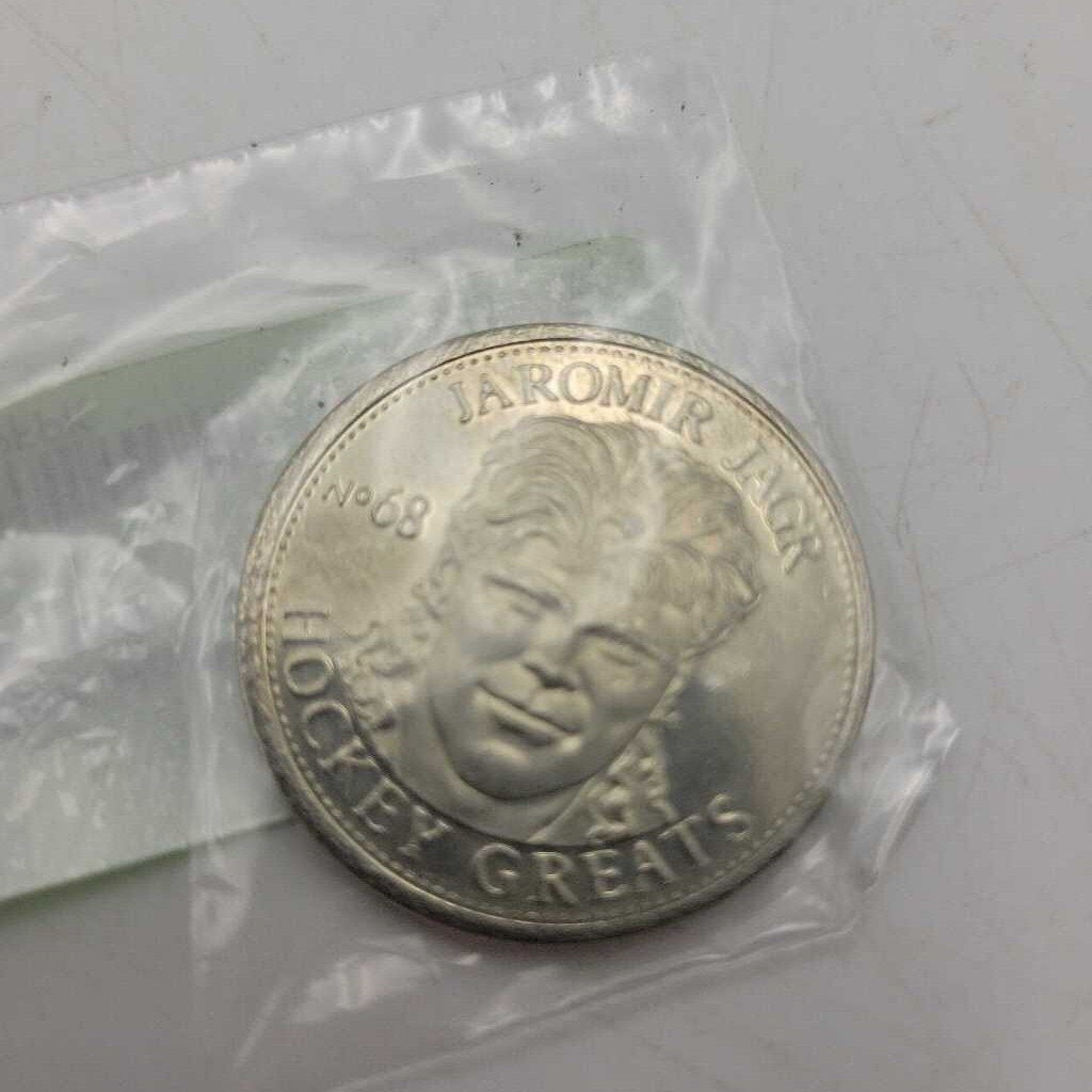 1996 Hockey Greats Coin Jaromir Jagr (JAS)