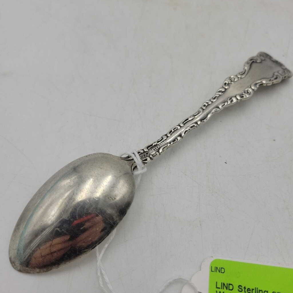 Sterling spoon 31.26 g Weight (LIND)