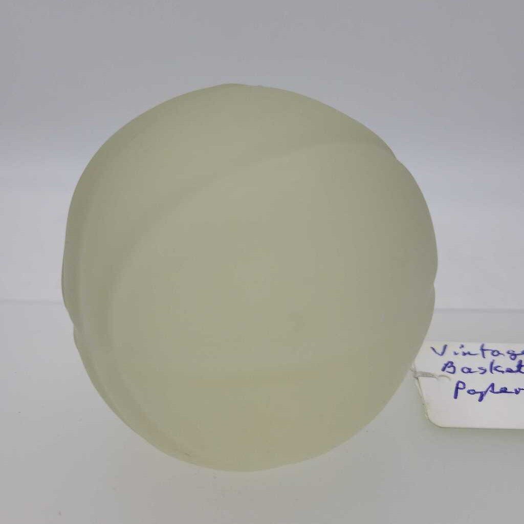 Vintage Basket Ball Frosted Glass Paper Weight (JL)