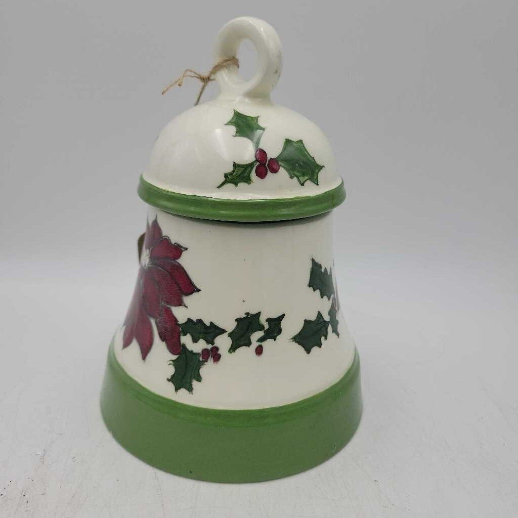 Handmade Ceramic Christmas Bell Jar (SAL)