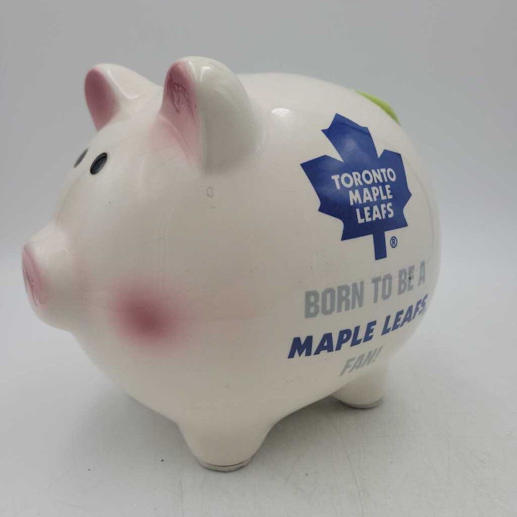 Toronto Maple Leafs Piggy Bank (JL)