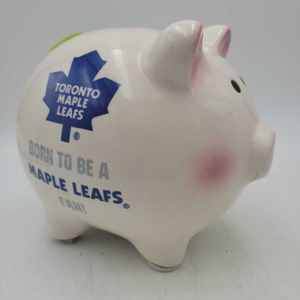 Toronto Maple Leafs Piggy Bank (JL)
