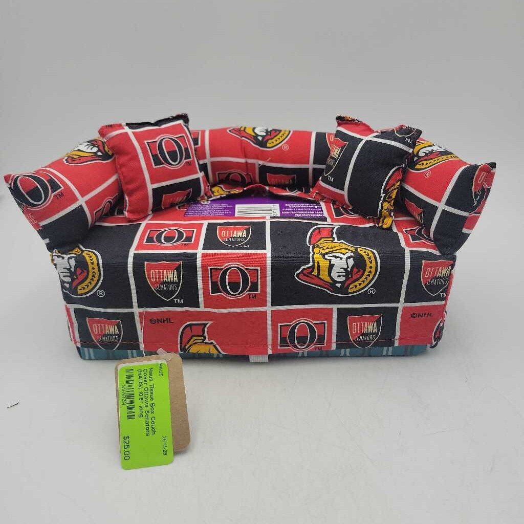 Tissue Box Couch Cover Ottawa Senators (HAUS)