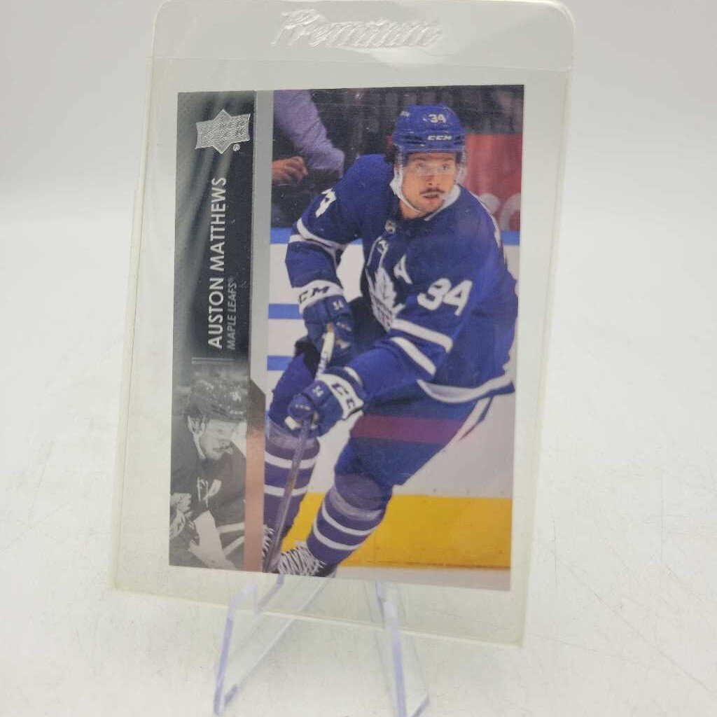 2021-22 Upper Deck Hockey #418 Auston Matthews (JAS)