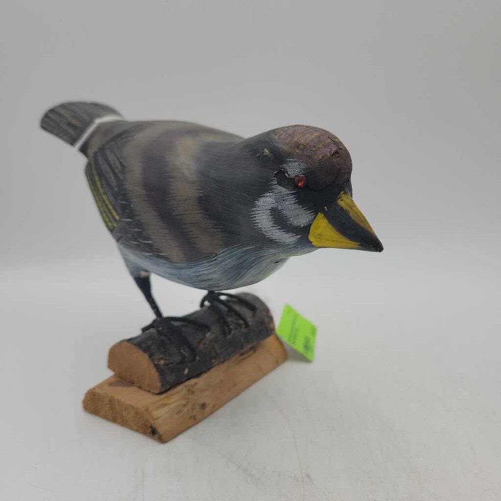 Hand Carved Wooden bird (M2) #16