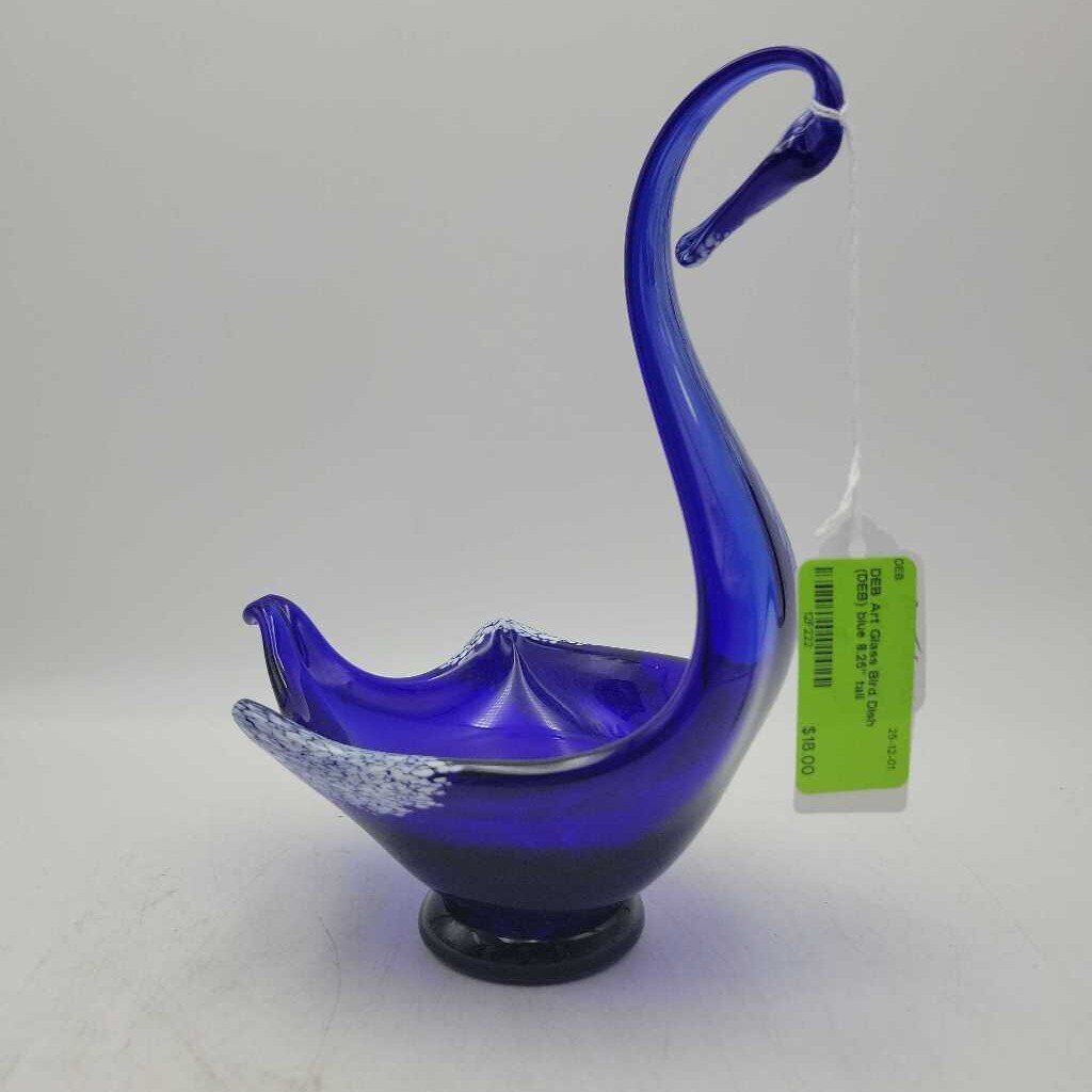 Art Glass Bird Dish (DEB)