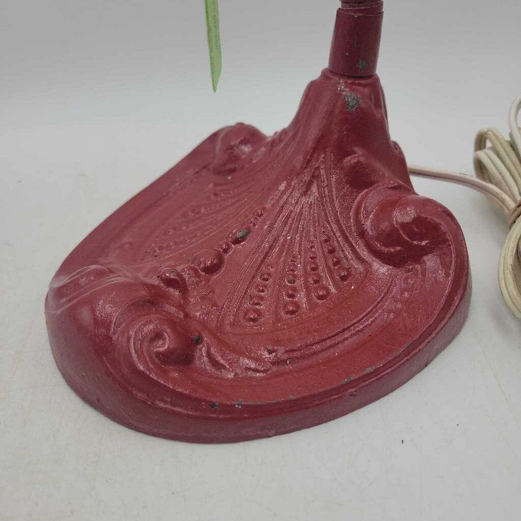 Antique cast metal Goose neck Lamp (DS) 3496