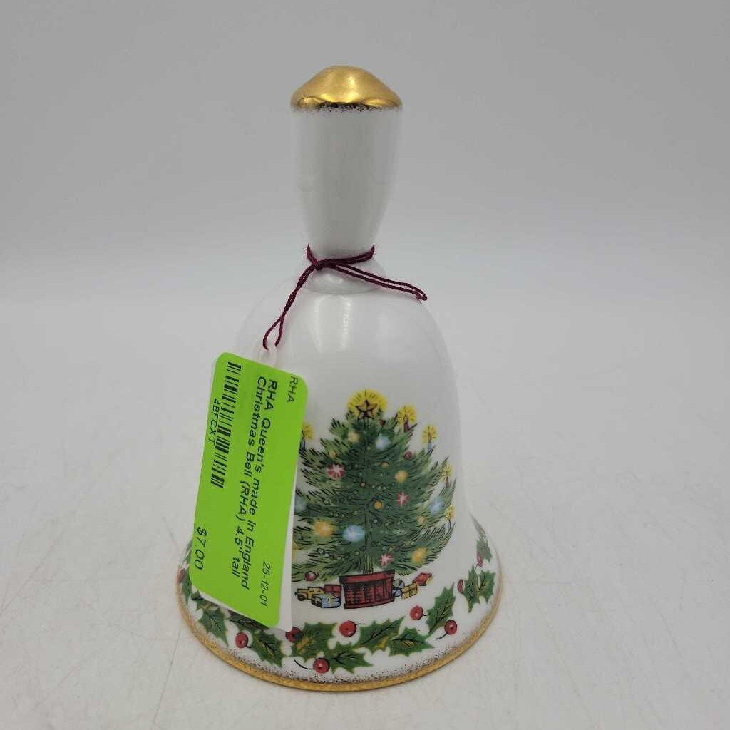 Queen's made in England Christmas Bell (RHA)