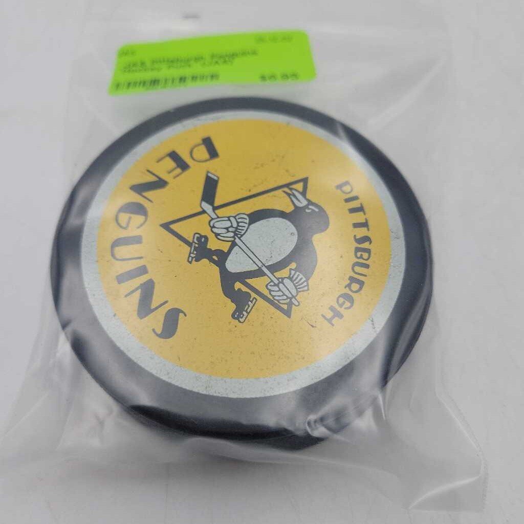 Pittsburgh Penguins Hockey Puck (JAS)