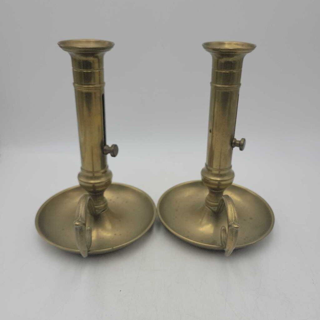 Brass Push Up Candle Sticks (PR) (US2)