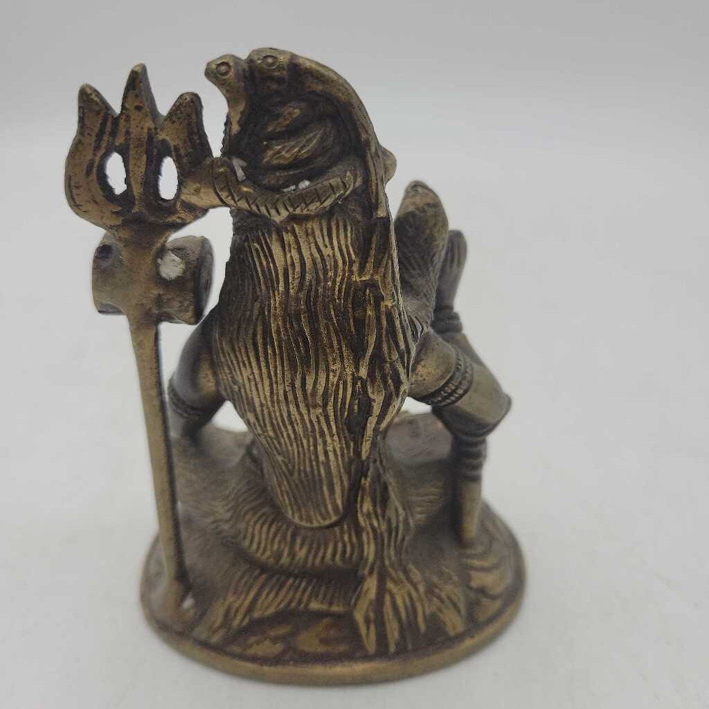 Brass Shiva Statue Heavy (YVO) (512)
