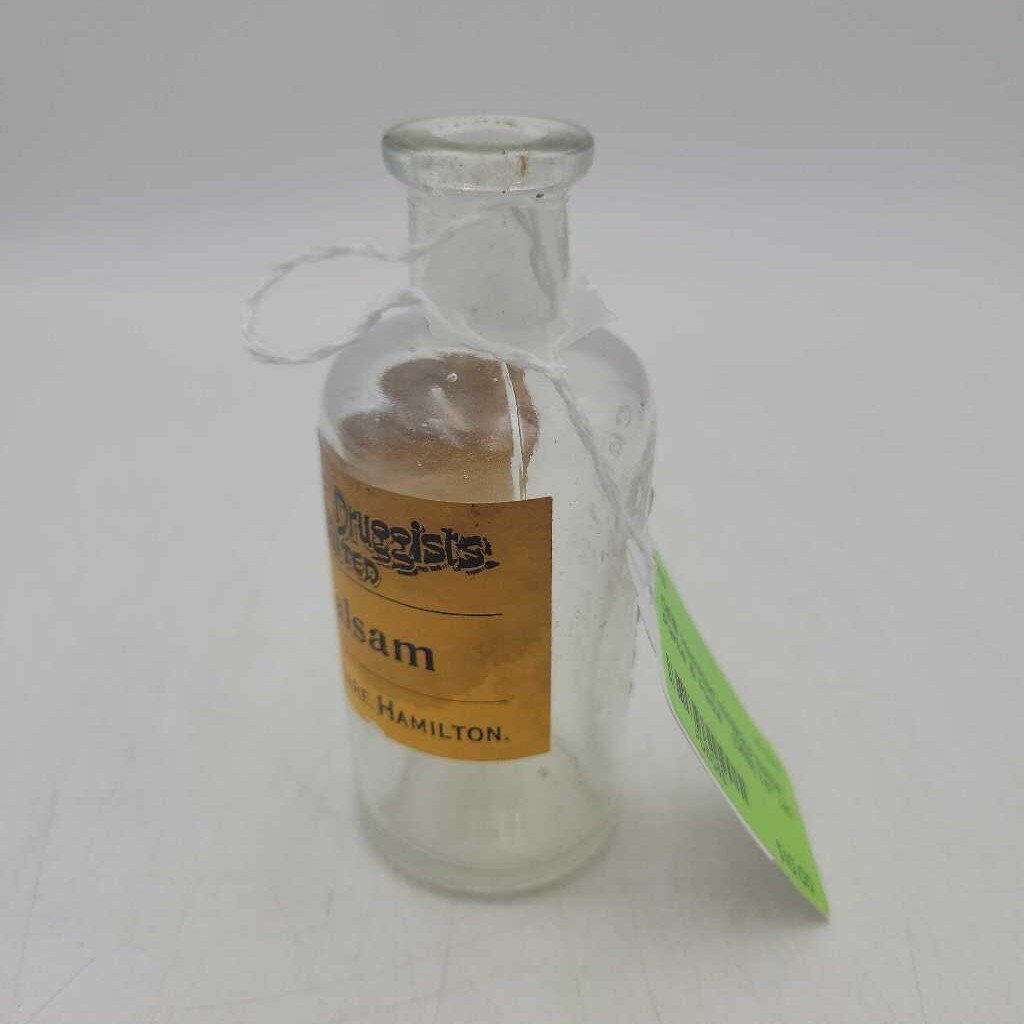 Hamilton medicine Bottle Parke & Parke (DEB)