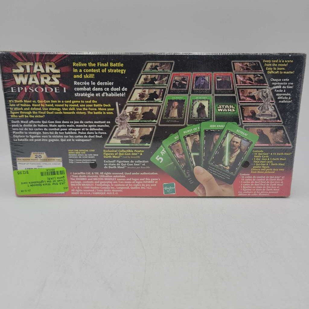 Star Wars Episode 1 Clash of the Lightsabers card game (JAS)