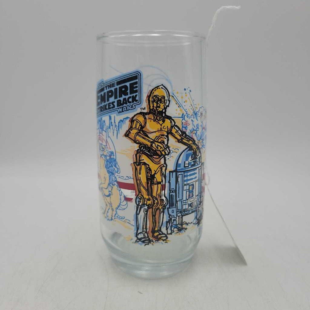 Star Wars glass Empire Strikes back Burger King (DEB)
