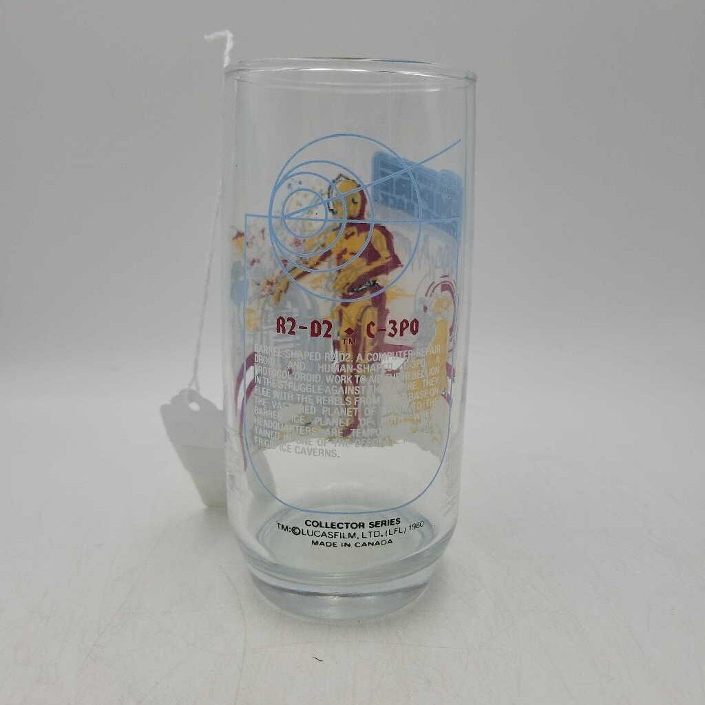 Star Wars glass Empire Strikes back Burger King (DEB)