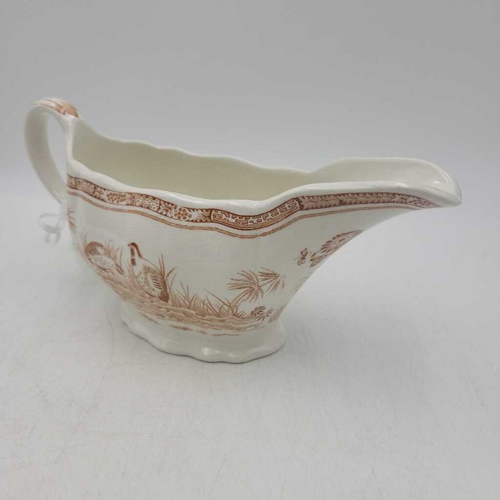 Furnivals Quail Gravy boat made in England Pitcher (TRE)