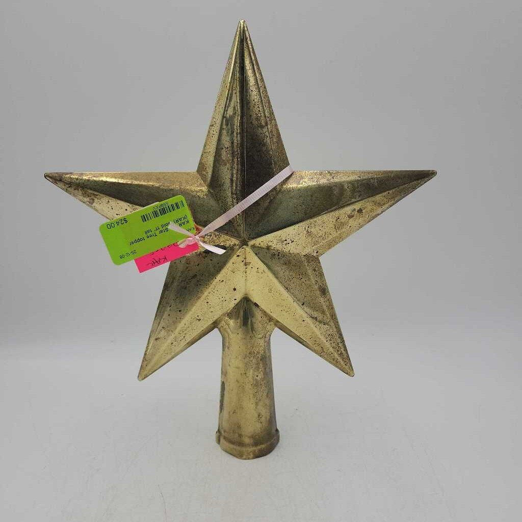 Tin Star Tree topper (KAR)