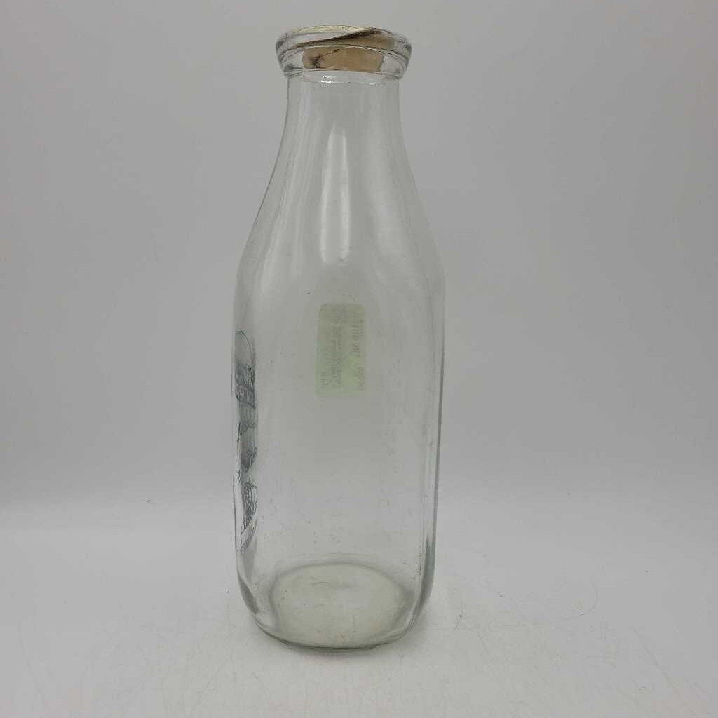 Simcoe Sanitary Dairy Quart Milk Bottle (JAS)