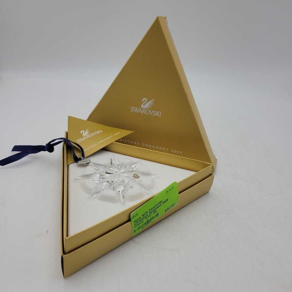 SCS Swarovski Christmas Ornament 2009 (Haus)