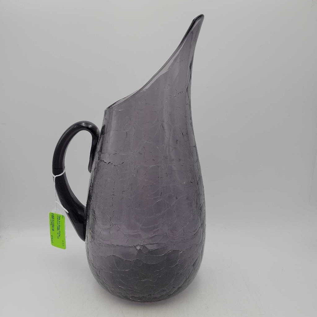 Art Glass Pitcher Amethyst (DEB)