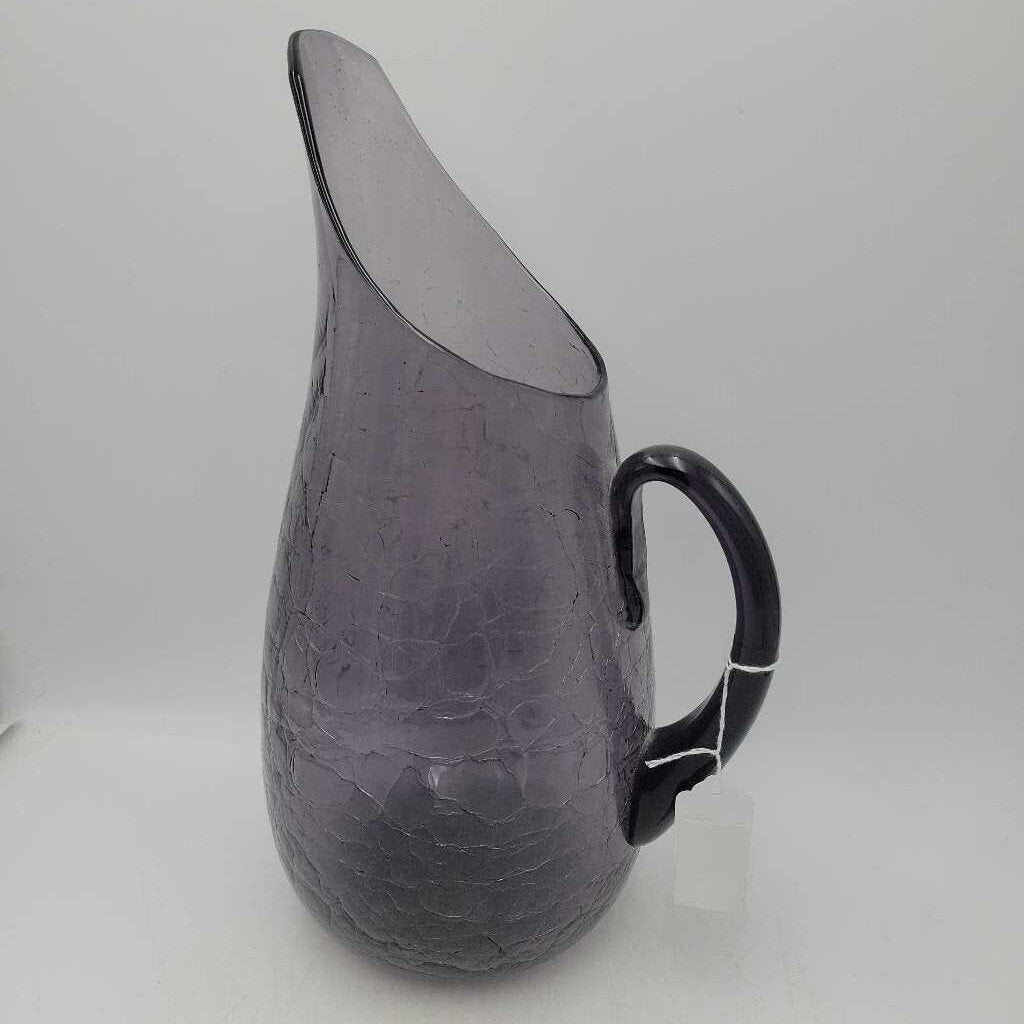 Art Glass Pitcher Amethyst (DEB)