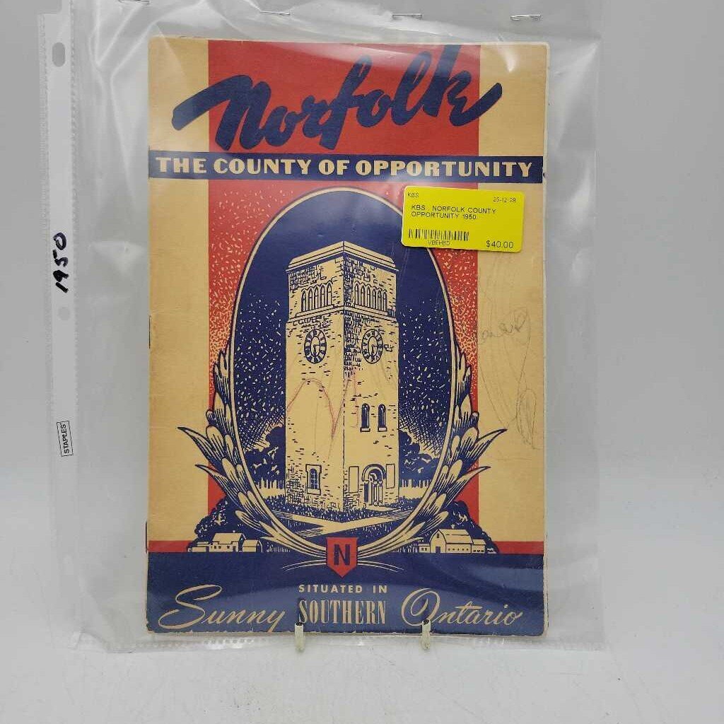 KBS . NORFOLK COUNTY OPPORTUNITY 1950
