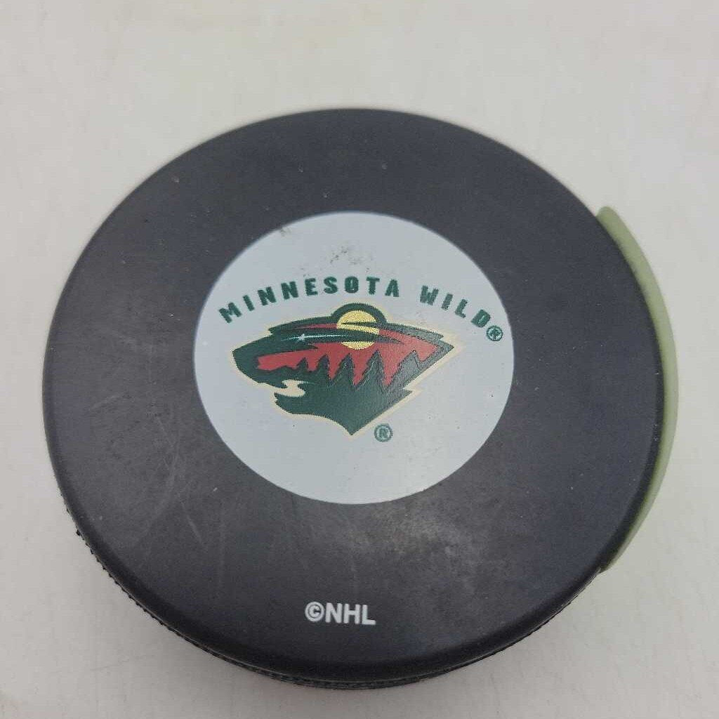 Minnesota Wild Hockey Puck (JAS)
