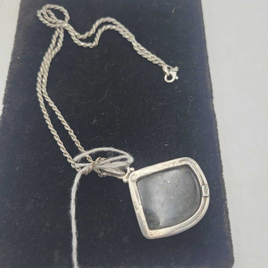 Sterling labradorite pendant (LIND)
