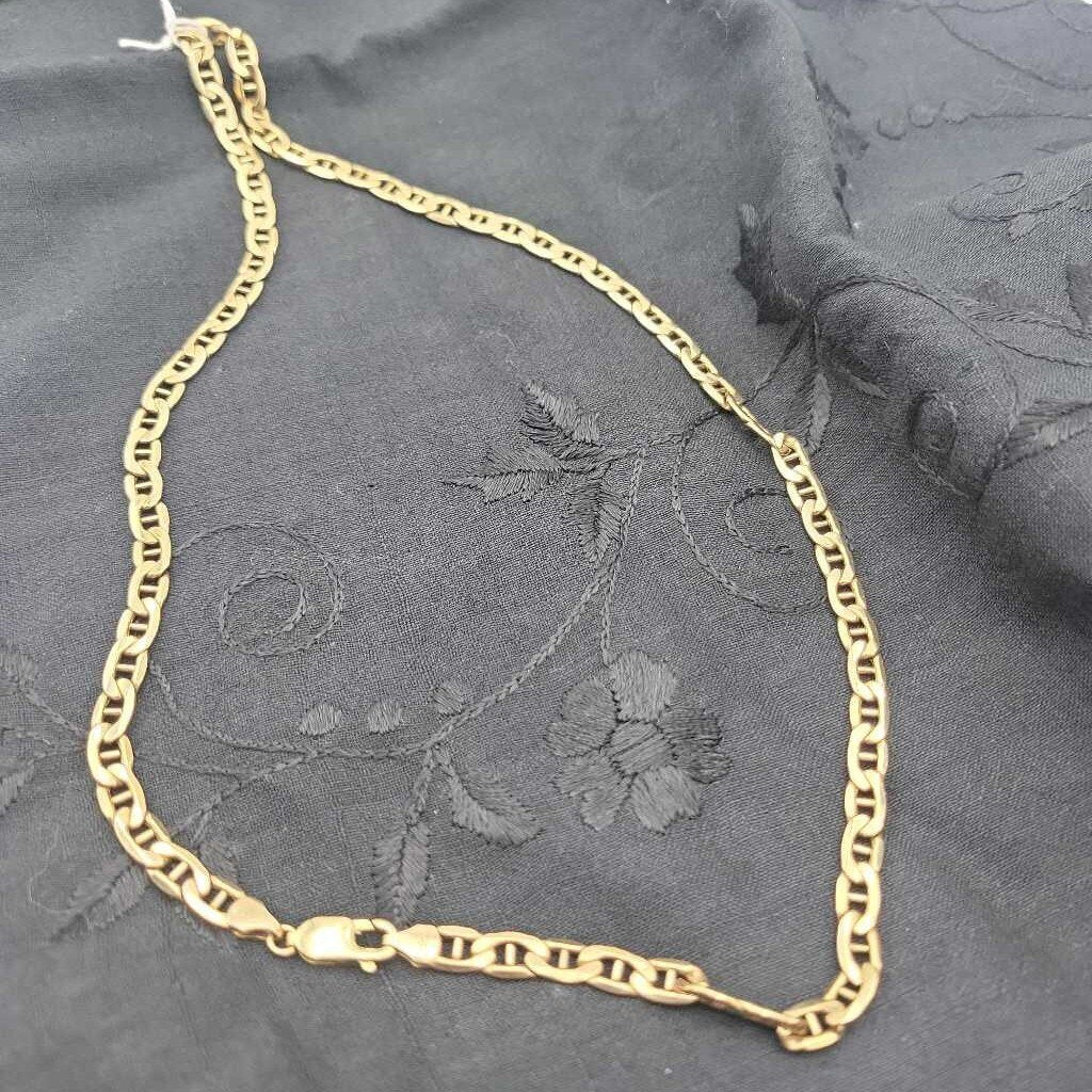 10k Yellow Gold Figaro Chain 11.6g - 13667 (VT)