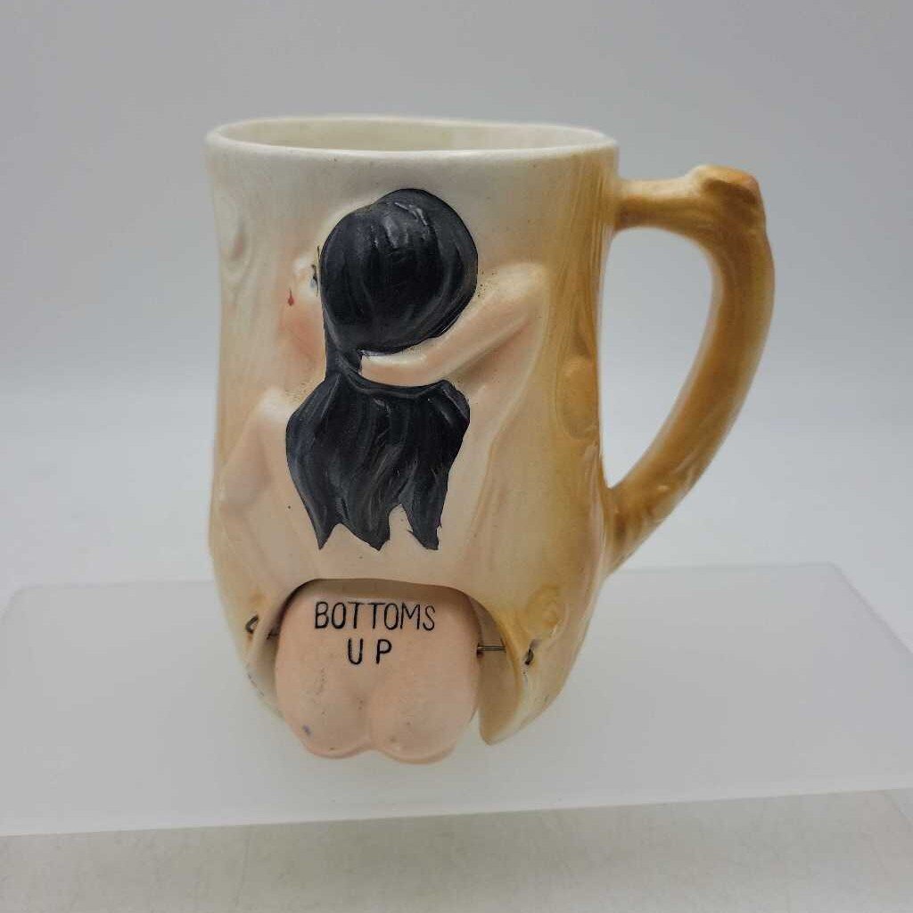 Bottoms Up Cup Comical Mug (DR)