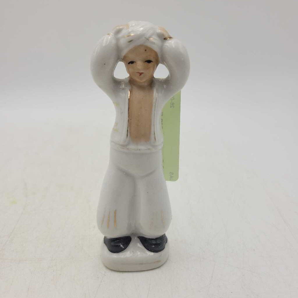 Occupied Japan man with Head Vessel OJ figure (JAS)