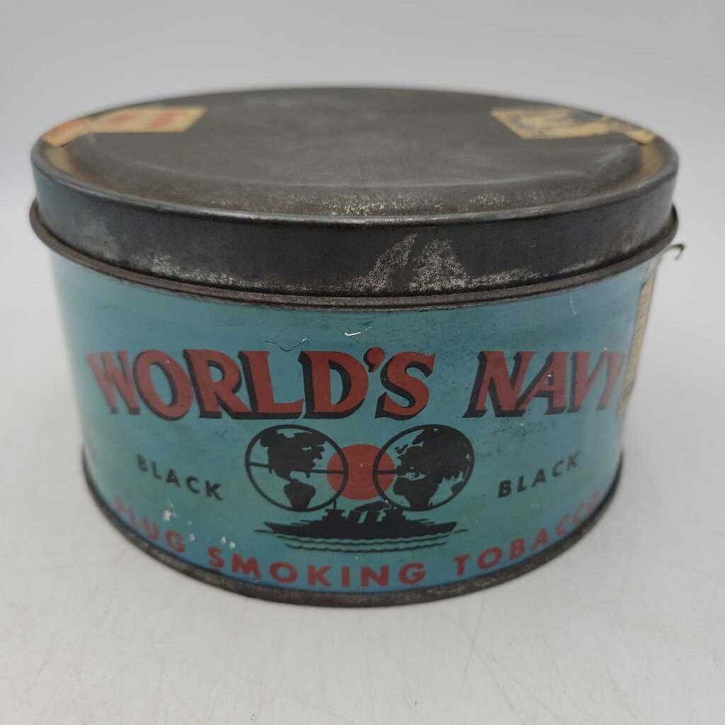 World's Navy Tobacco Tin (jas)