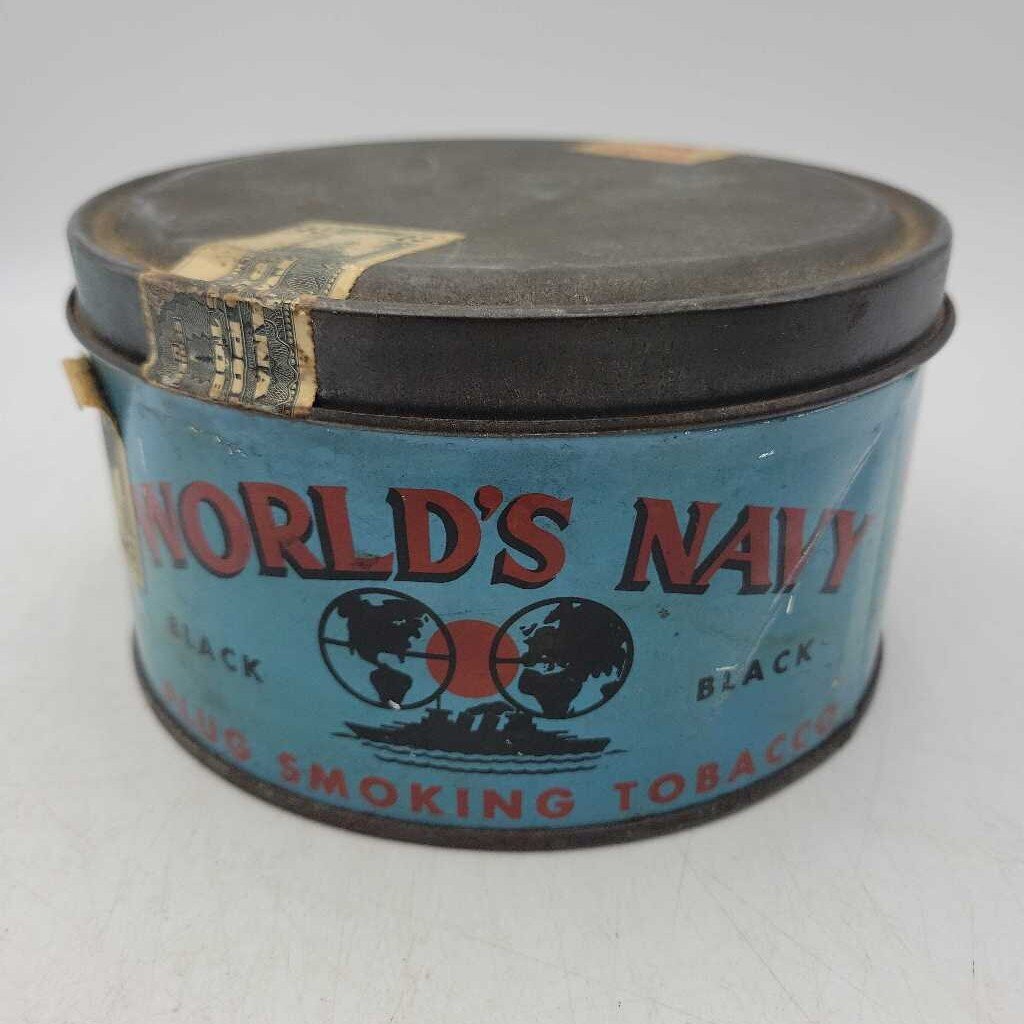 World's Navy Tobacco Tin (jas)