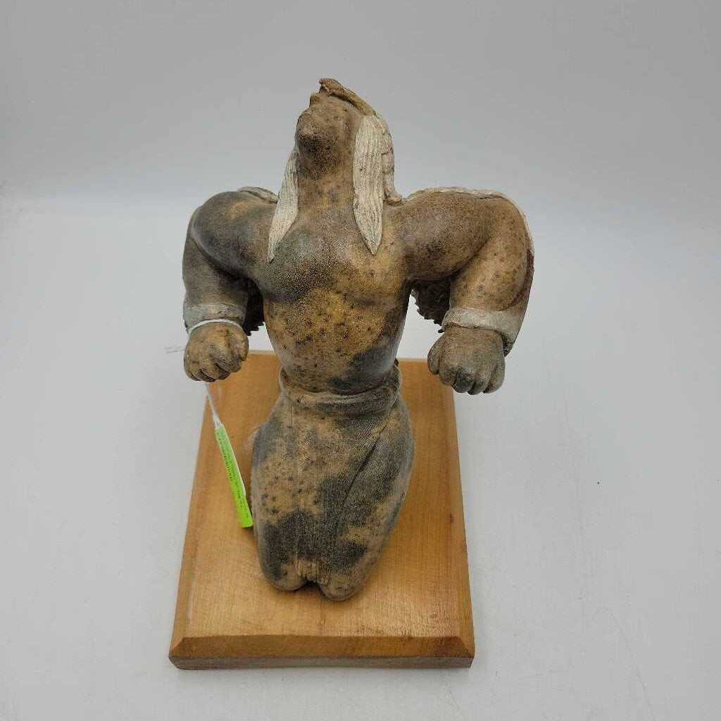 Native Stone carving By Wayne Sky (BS)