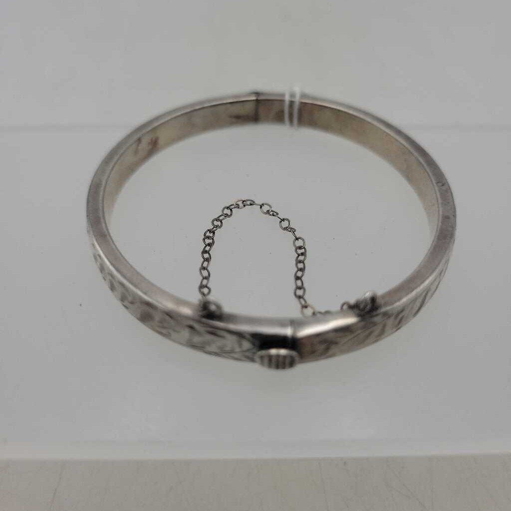 Burkhardt Sterling Bangle- 13822 (VT)