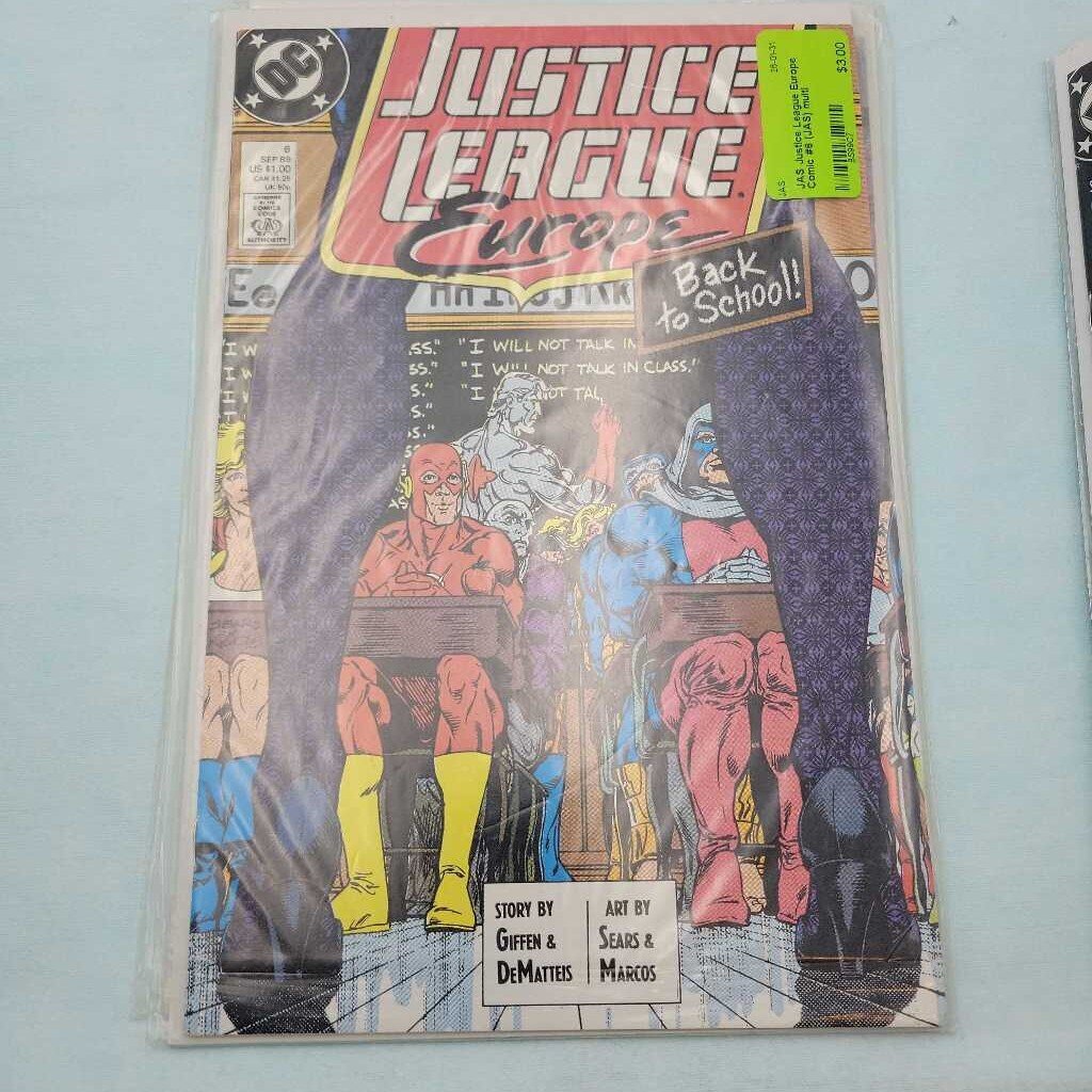 Justice League Europe Comic #6